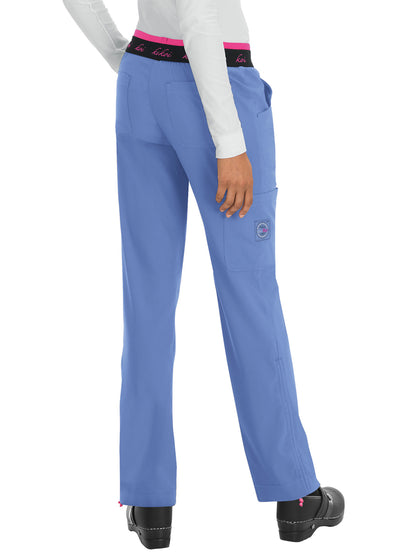 Women's 5-Pocket Stretch Yoga-Style Spirit Scrub Pant - 720 - True Ceil