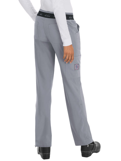 Women's 5-Pocket Stretch Yoga-Style Spirit Scrub Pant - 720 - Platinum Grey