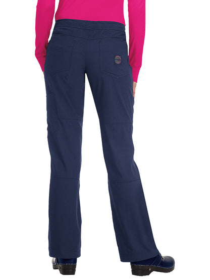 Women's 6-Pocket Stretch Extra Petite Peace Scrub Pant - 721XP - Navy