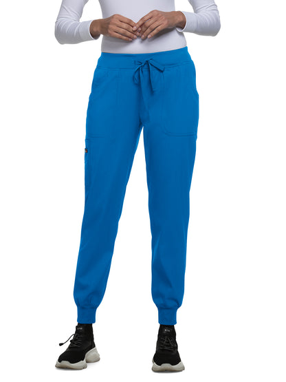 Women's 6-Pocket Stretch Jogger Fierce Scrub Pant - 750 - Royal Blue