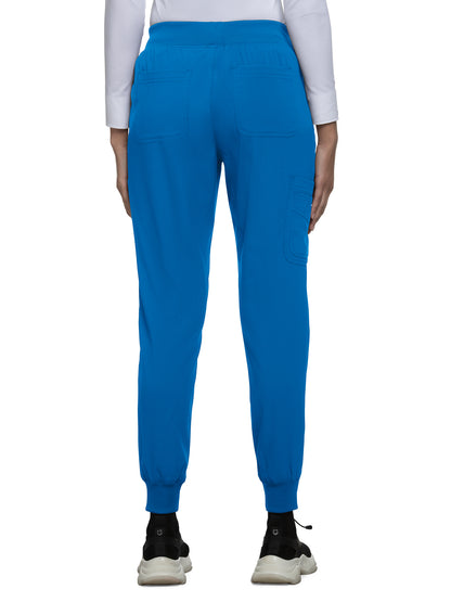 Women's 6-Pocket Stretch Jogger Fierce Scrub Pant - 750 - Royal Blue