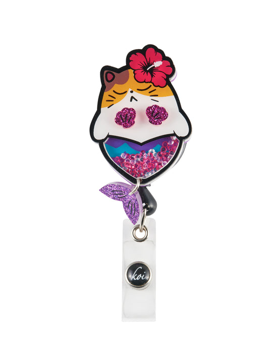 Shaker-Style ID Badge Reel - A156 - Meowmaid