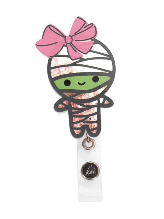 Shaker-Style ID Badge Reel - A156 - Sassy Mummy