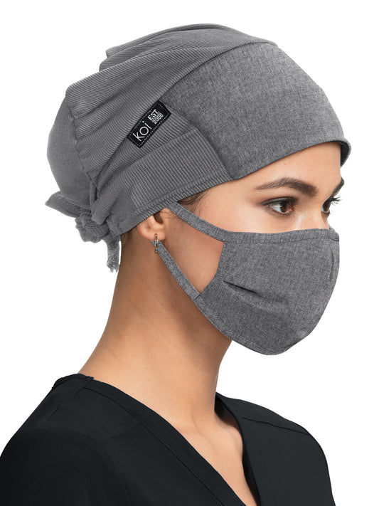 Unisex Surgical Hat - A161 - Heather Grey