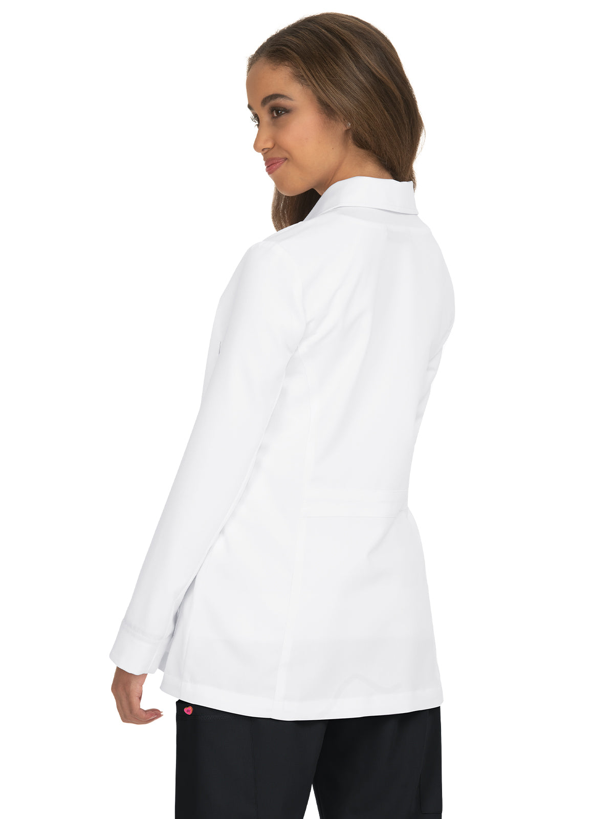 Women's Five-Pocket 29" Canna Lab Coat - B402 - White