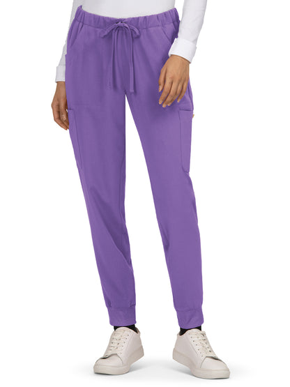 Women's 6-Pocket Jogger Aster Scrub Pant - B703 - Wisteria