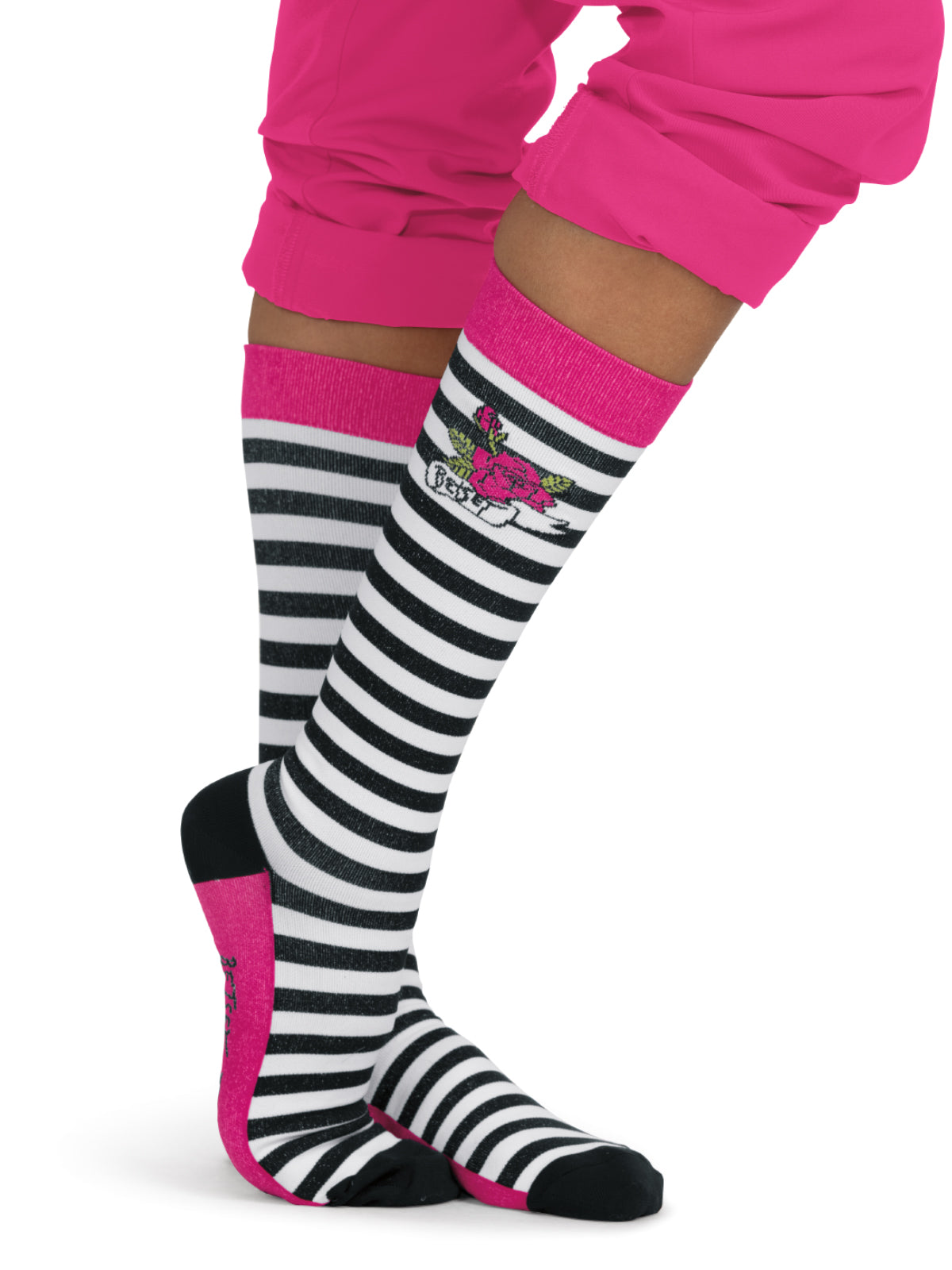 Women's Socks - BA155 - Betsey's Stripes