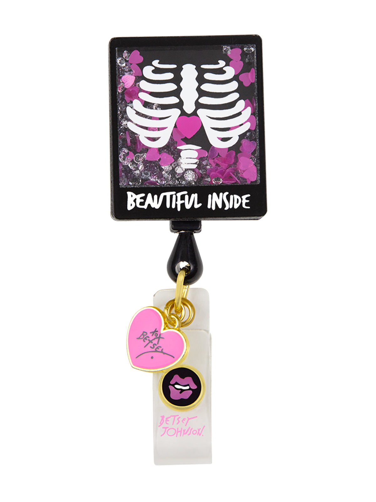 Retractable Cord With Snap Badge Holder Badge Reel - BA156 - X-Ray