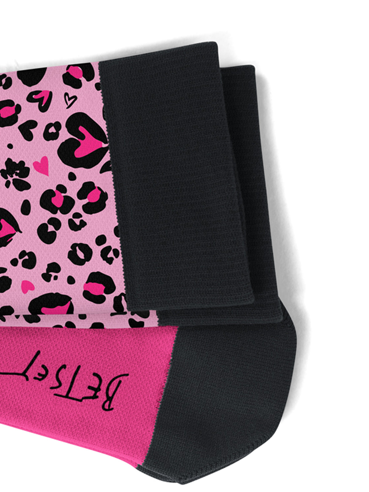 Women's 15-20 mmhg Compression Socks, 2 pairs - BA179 - Lovely Tiger