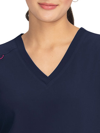 Women's 3-Pocket Top - F103 - Navy