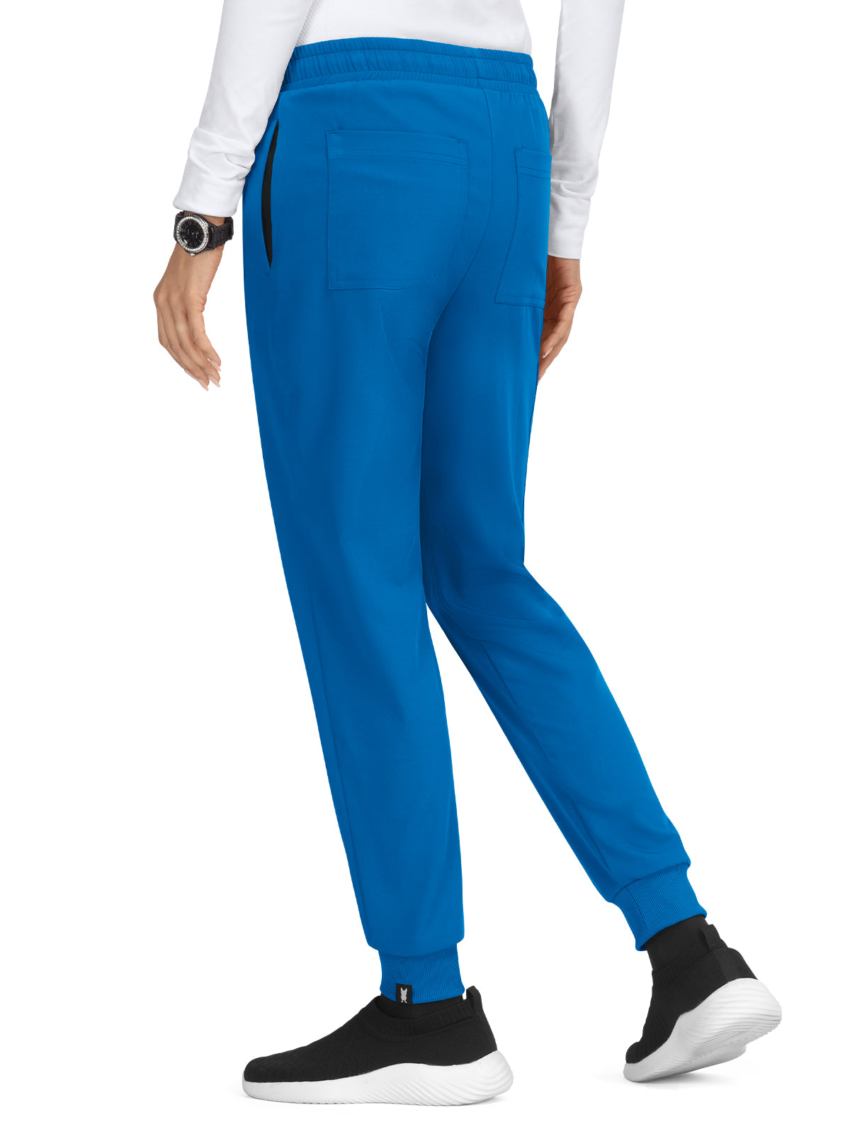 Women's 5-Pocket Double-Sided Drawcord Jogger Shanelle Scrub Pant - F700 - Royal Blue