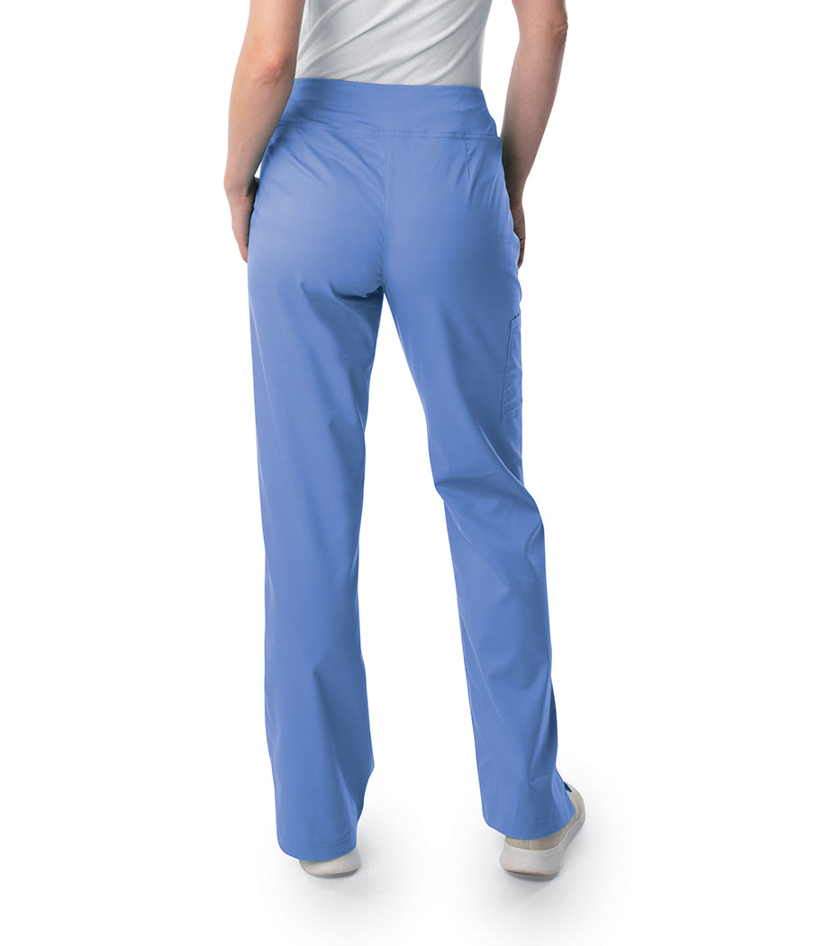 Women's 4-Pocket Straight Leg Yoga Scrub Pant - 2043 - Ceil