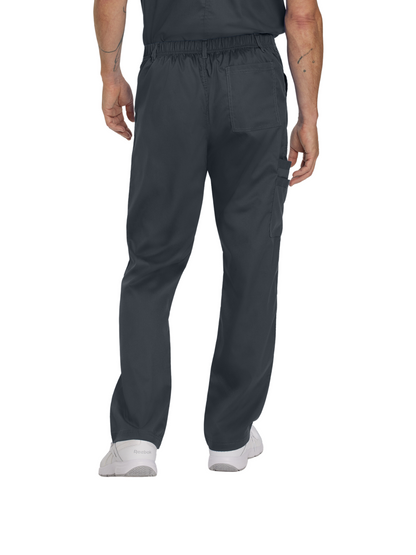 Men's 6-Pocket Straight-Leg Cargo Scrub Pant - 2103 - Graphite