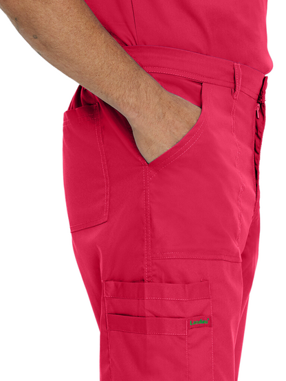 Men's Drawstring Cargo Pant - 2103 - True Red