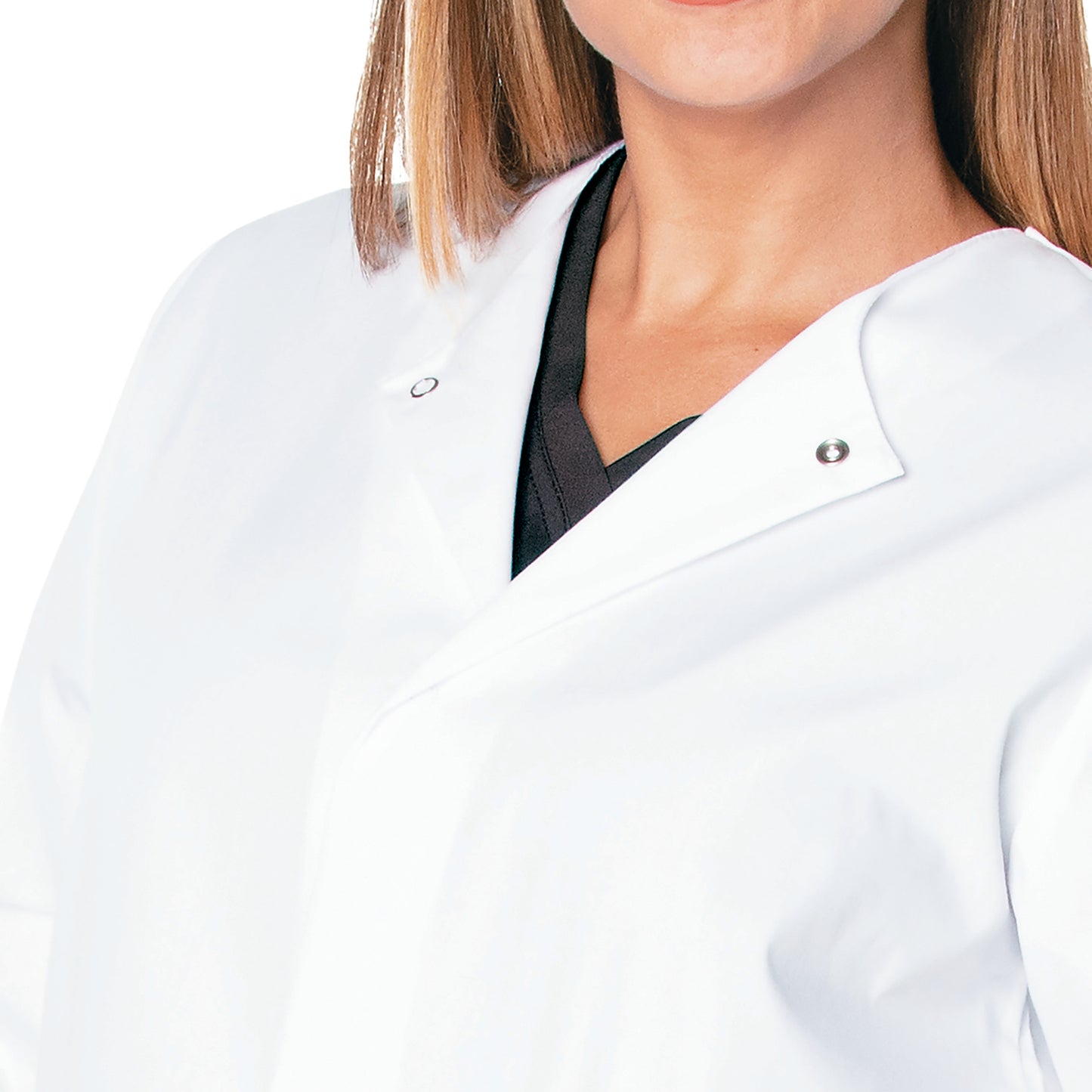 Unisex Two-Pocket 41.5" Full-Length Lab Coat - 3178 - White