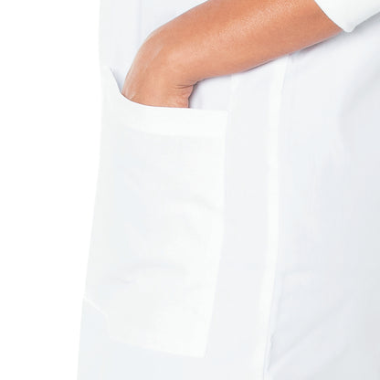 Unisex Two-Pocket 41.5" Full-Length Lab Coat - 3178 - White