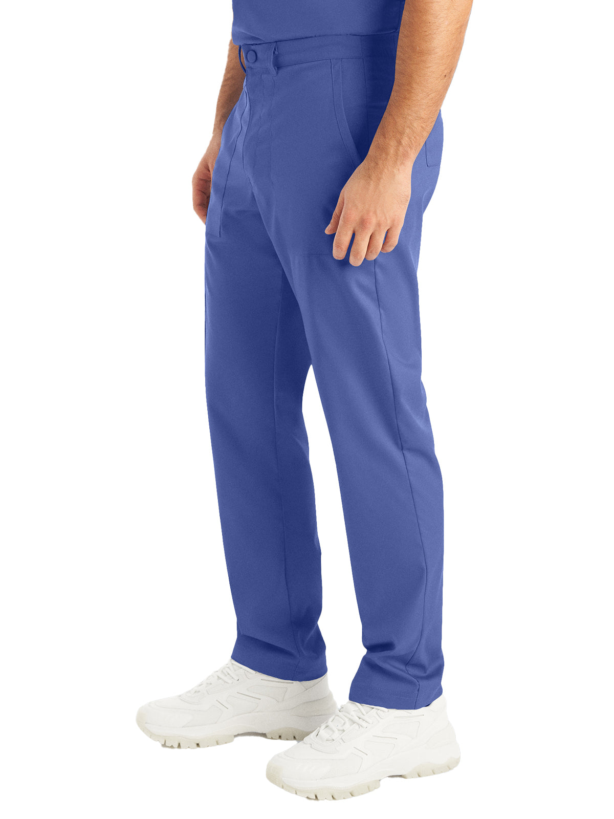 Men's 6-Pocket Zipper Fly Straight Leg Scrub Pant - LB408 - Ceil