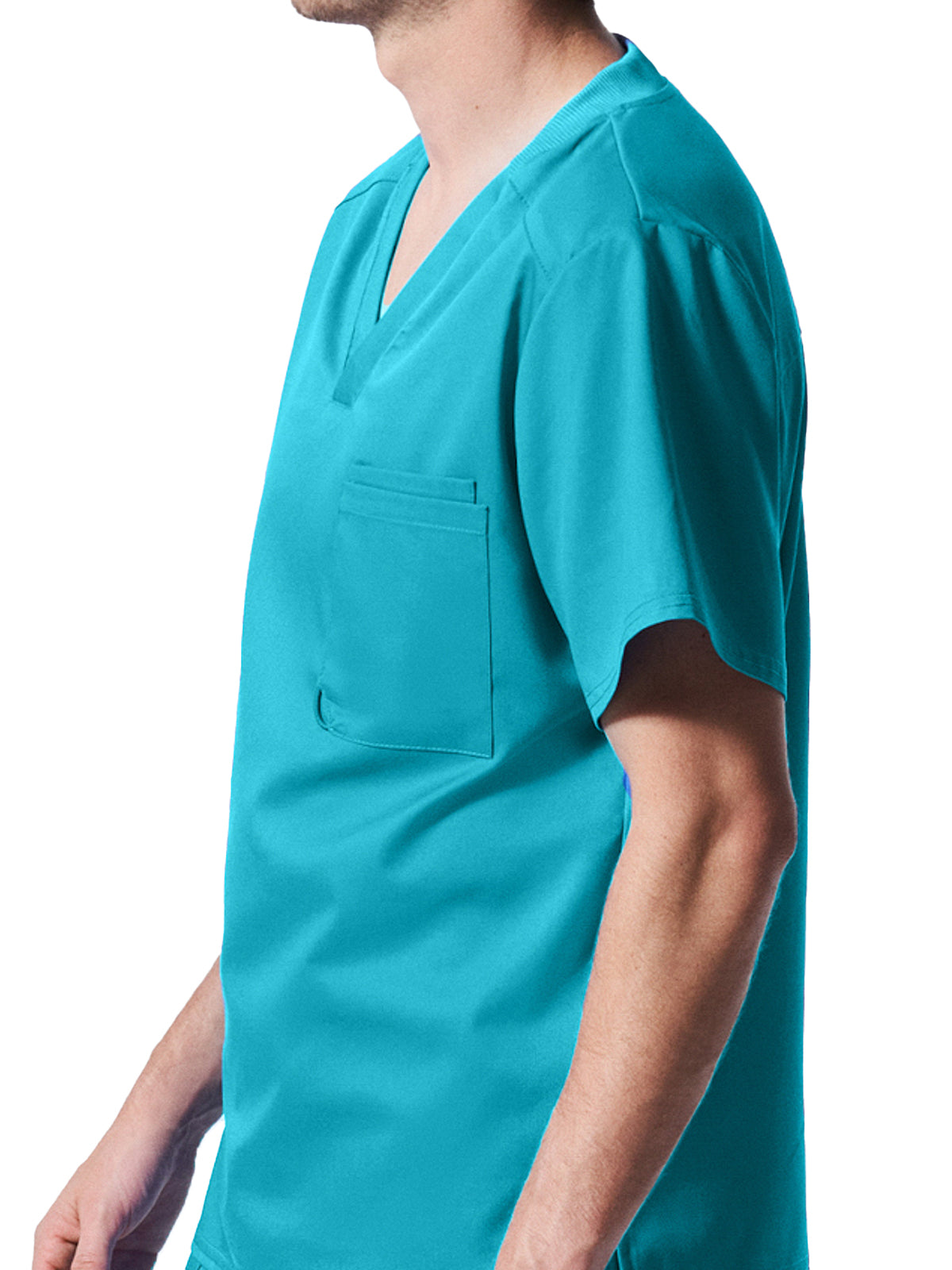 Men's V-Neck Top - LT108 - Teal