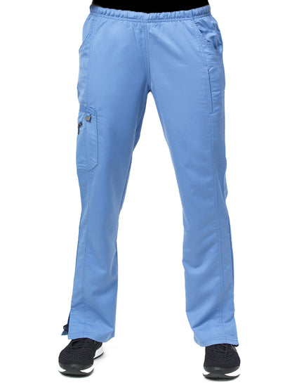 Women's Fashion Cargo Pant - 1320 - Ceil Blue