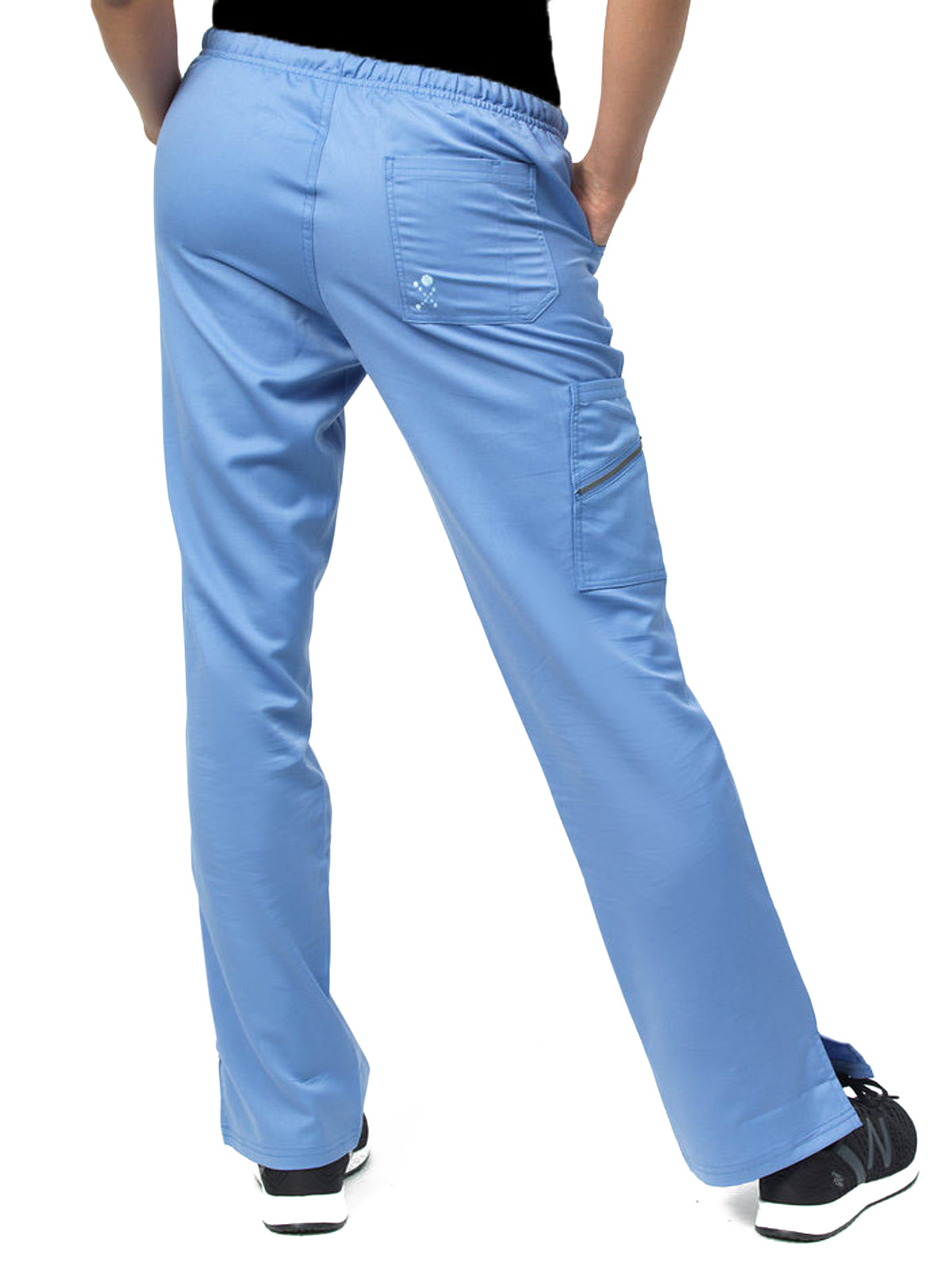 Women's Fashion Cargo Pant - 1320 - Ceil Blue