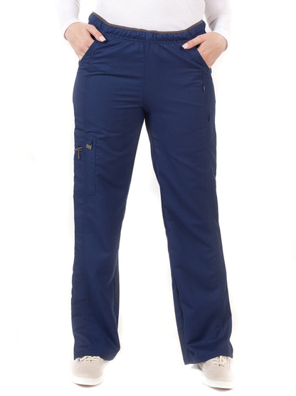 Women's Fashion Cargo Pant - 1320 - Navy Blue