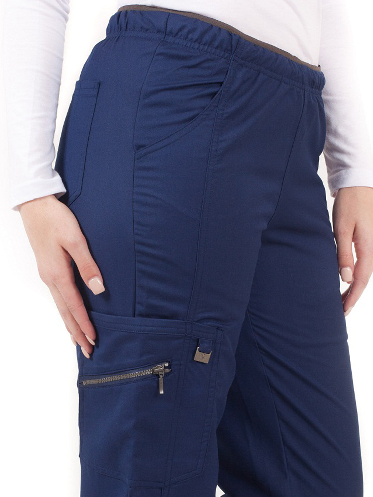 Women's Fashion Cargo Pant - 1320 - Navy Blue