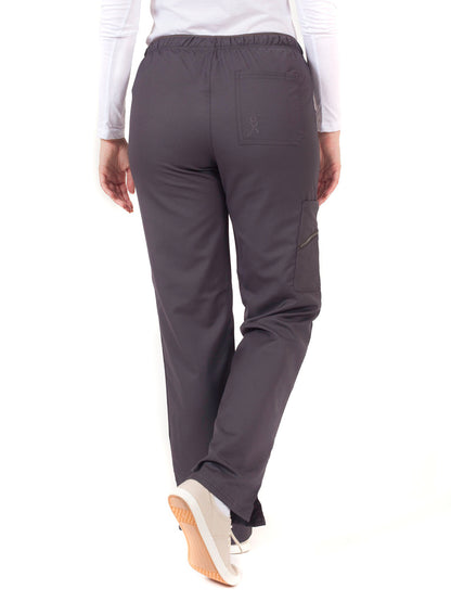 Women's Fashion Cargo Pant - 1320 - Pewter