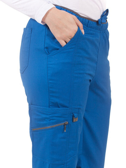 Women's Fashion Cargo Pant - 1320 - Royal Blue