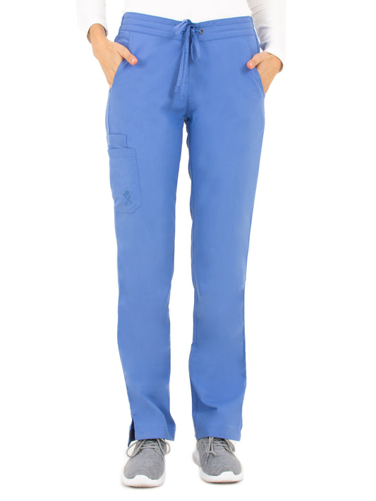 Women's Low Rise Utility Pant - 1425 - Ceil Blue