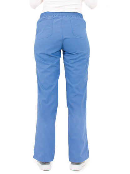 Women's Low Rise Utility Pant - 1425 - Ceil Blue