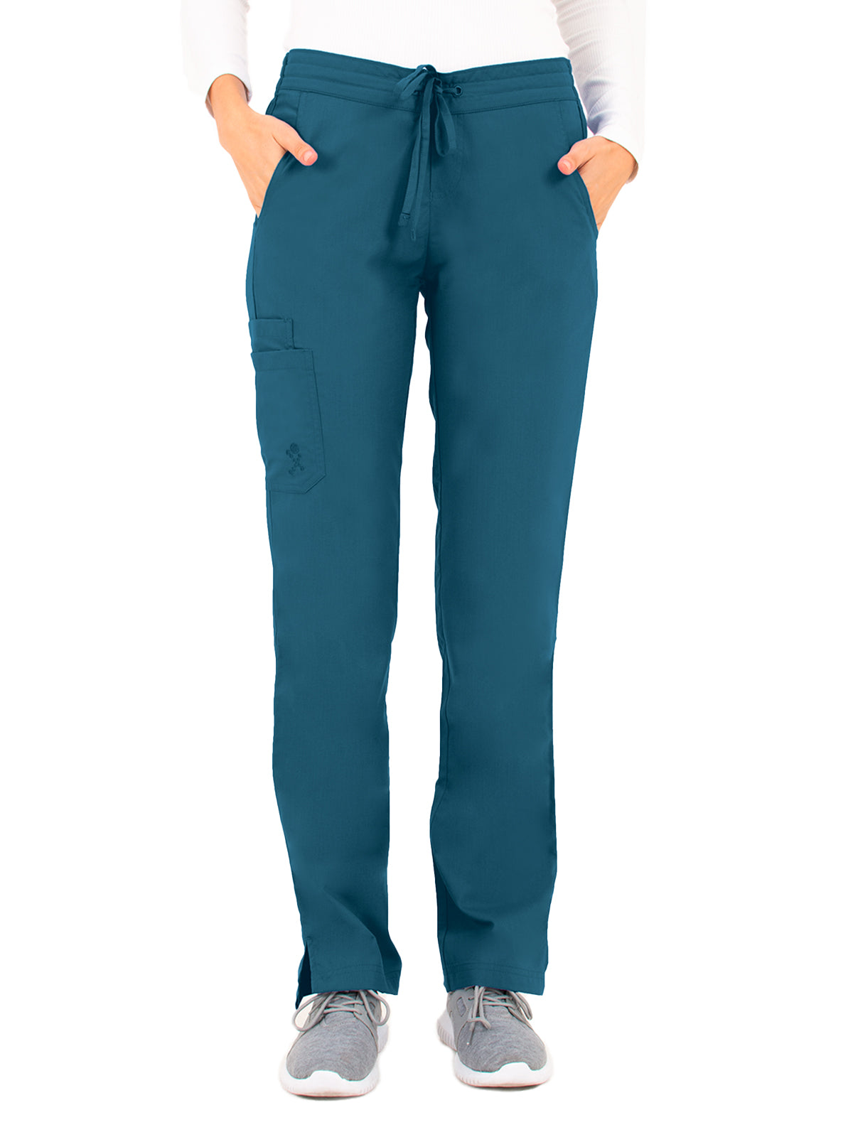 Women's Low Rise Utility Pant - 1425 - Caribbean Blue