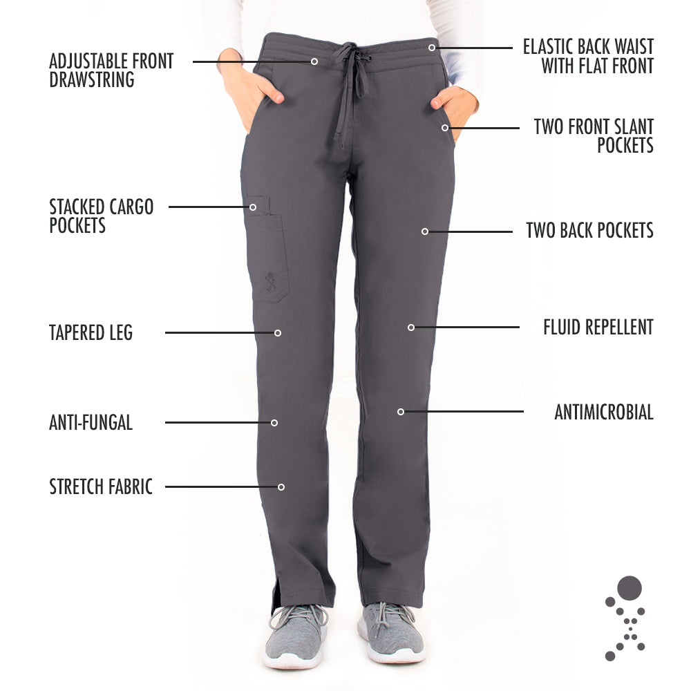 Women's Low Rise Utility Pant - 1425 - Pewter