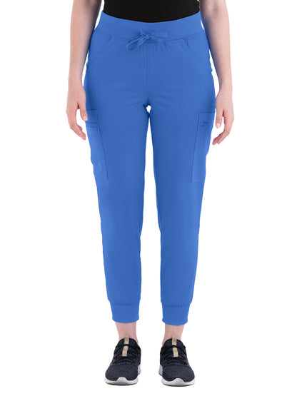 Women's Jogger Cargo Pant - 1429 - Ceil Blue
