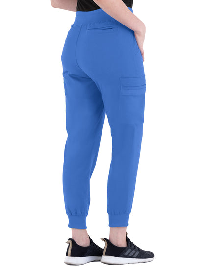 Women's Jogger Cargo Pant - 1429 - Ceil Blue