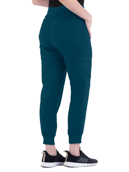 Women's Jogger Cargo Pant - 1429 - Caribbean Blue