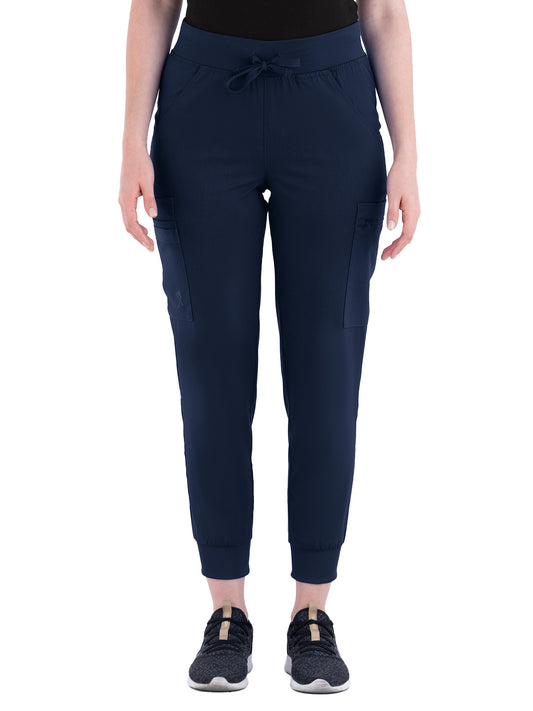 Women's Jogger Cargo Pant - 1429 - Navy Blue