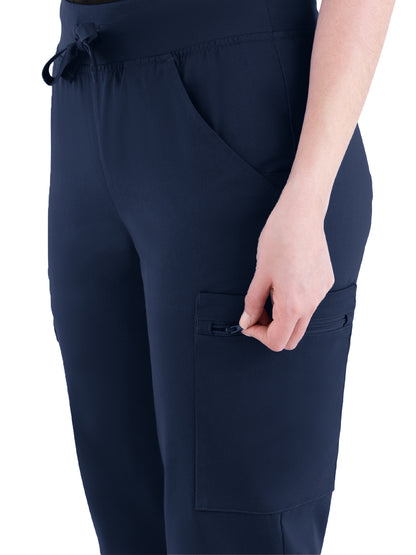 Women's Jogger Cargo Pant - 1429 - Navy Blue