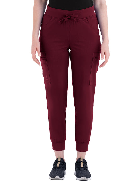 Women's Jogger Cargo Pant - 1429 - Wine