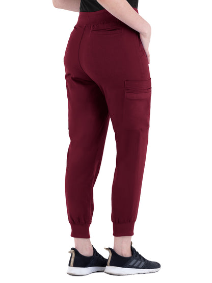 Women's Jogger Cargo Pant - 1429 - Wine