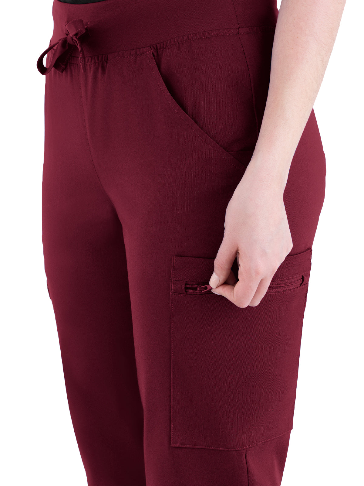 Women's Jogger Cargo Pant - 1429 - Wine