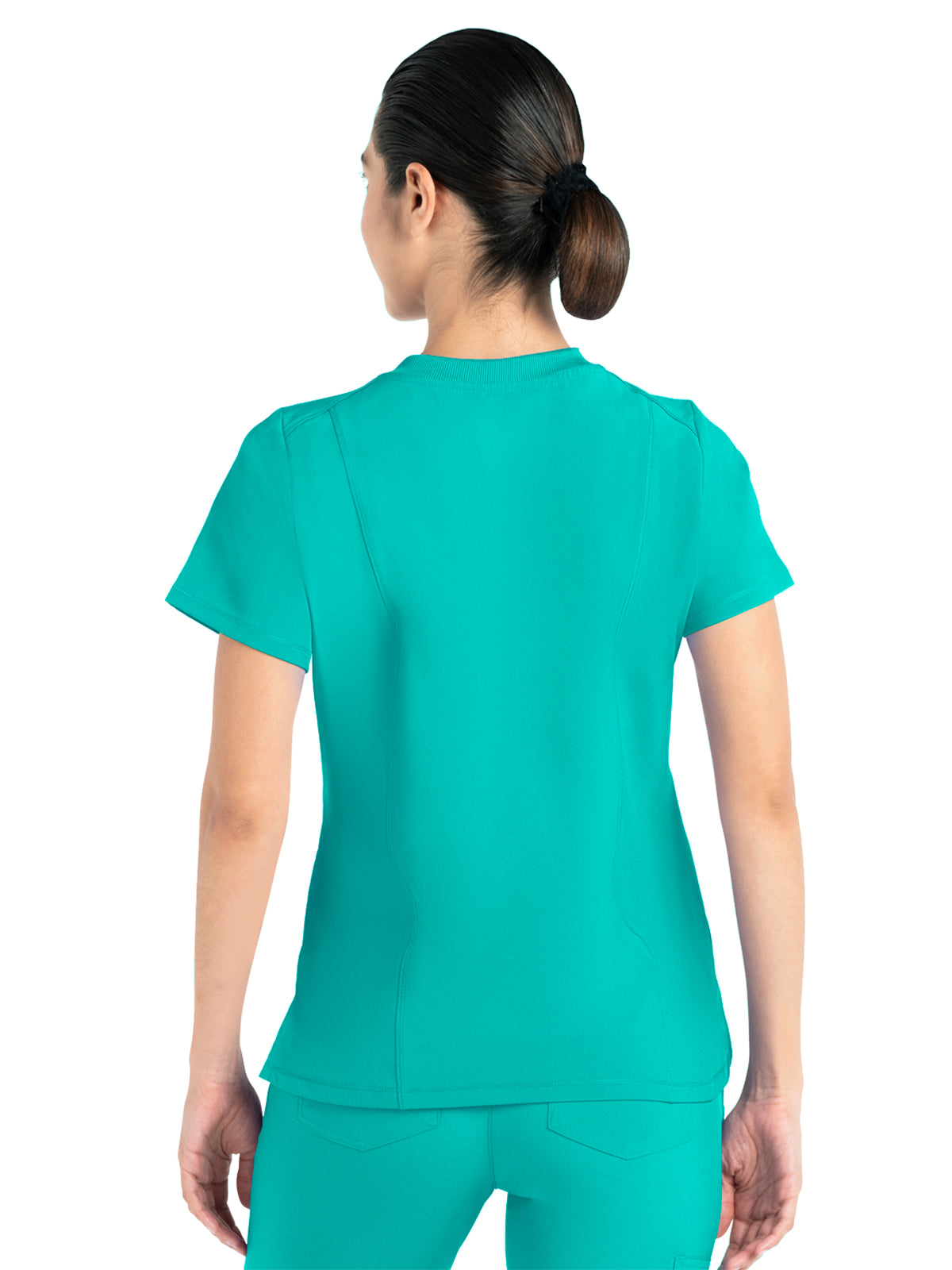 Women's Active Fashion Top - 1514 - Teal