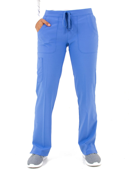 Women's Cargo Pant - 1528 - Ceil Blue