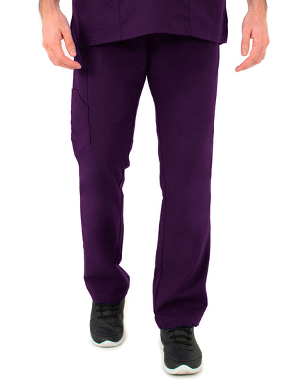 Men's Zip-Fly Cargo Pant - 2420 - Eggplant