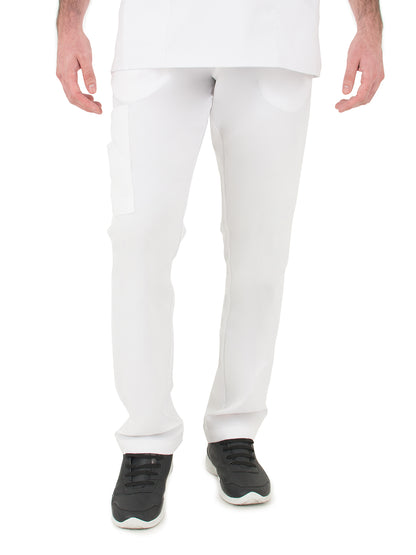 Men's Zip-Fly Cargo Pant - 2420 - White