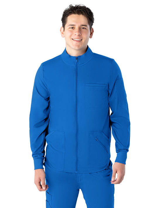 Men's Warm-Up Scrub Jacket - 2434 - Royal Blue