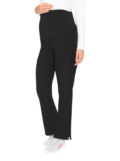 Women's 3-Pocket Maternity Scrub Pant - 028 - Black