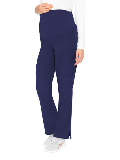 Women's 3-Pocket Maternity Scrub Pant - 028 - Navy