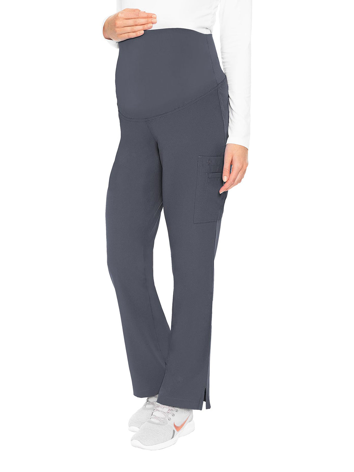 Women's 3-Pocket Maternity Scrub Pant - 028 - Pewter