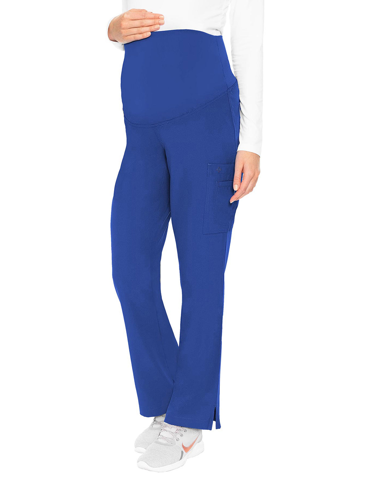 Women's 3-Pocket Maternity Scrub Pant - 028 - Royal