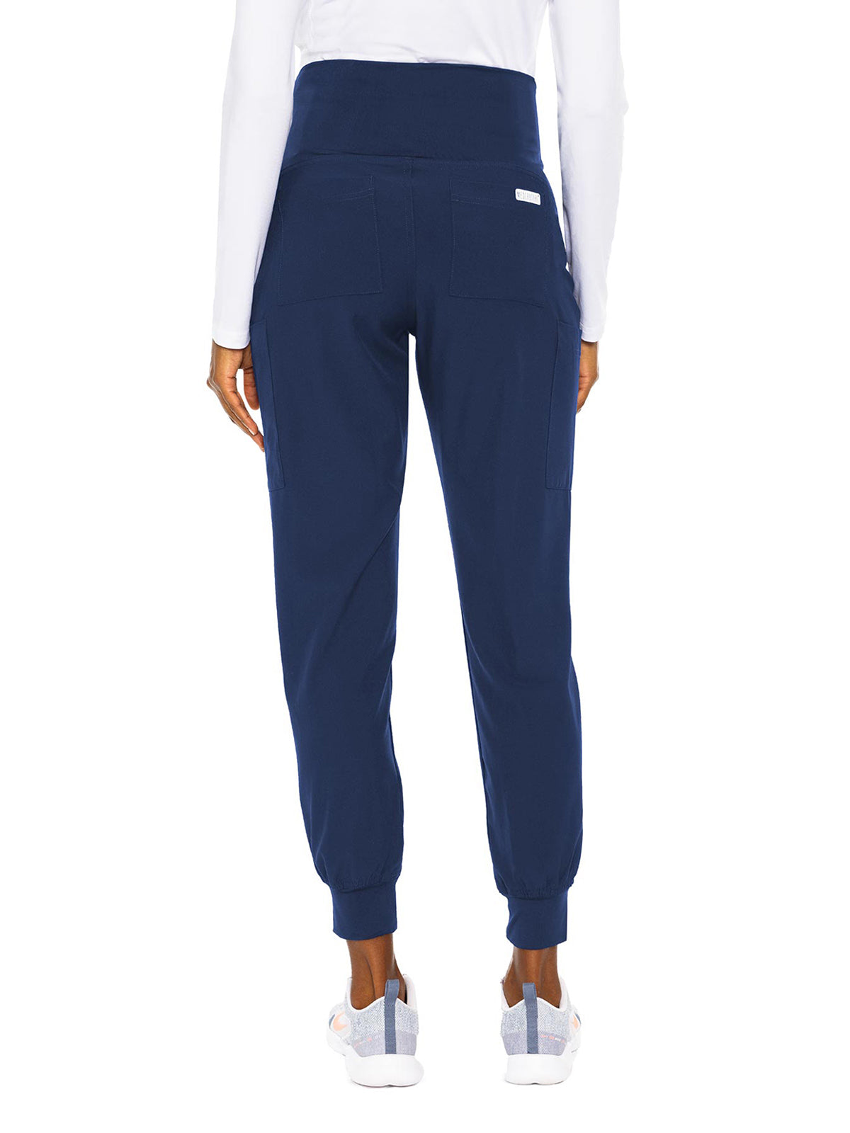 Women's 4-Pocket Maternity Jogger Scrub Pant - 029 - Navy